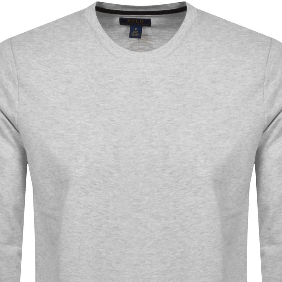 Alternative Image for ProductRalph Lauren Crew Neck Sweatshirt Grey2